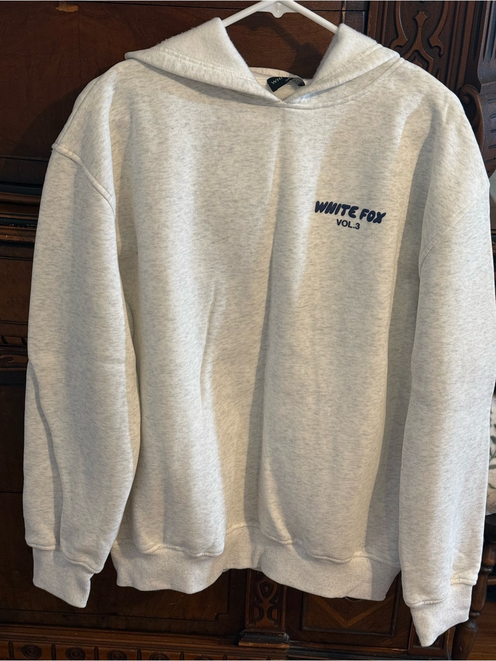 White Fox Boutique Light Gray Jogger Track Pants - Vol.3 Logo - Picture 9 of 9